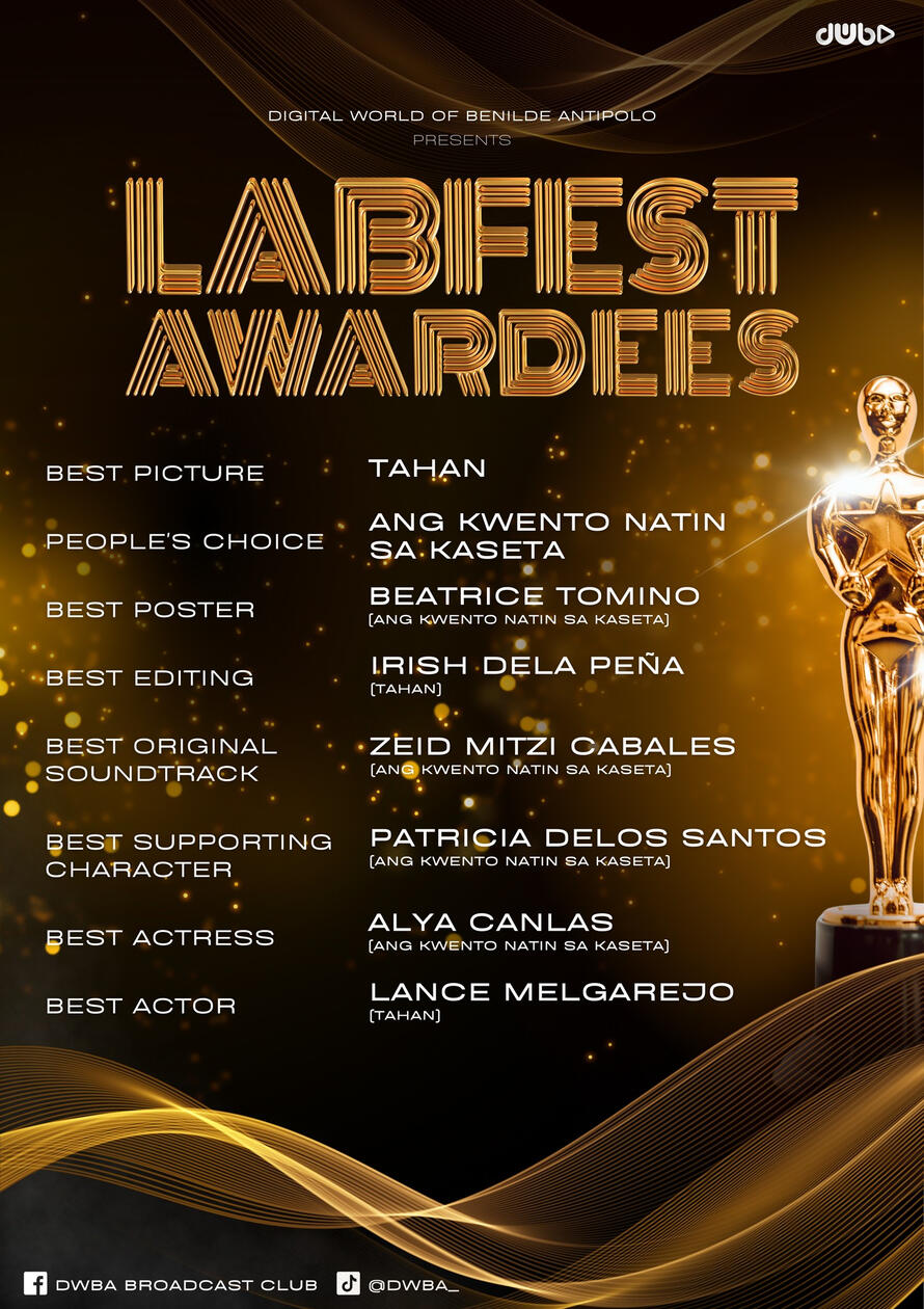 Tahan Short Film - Best Editing Award